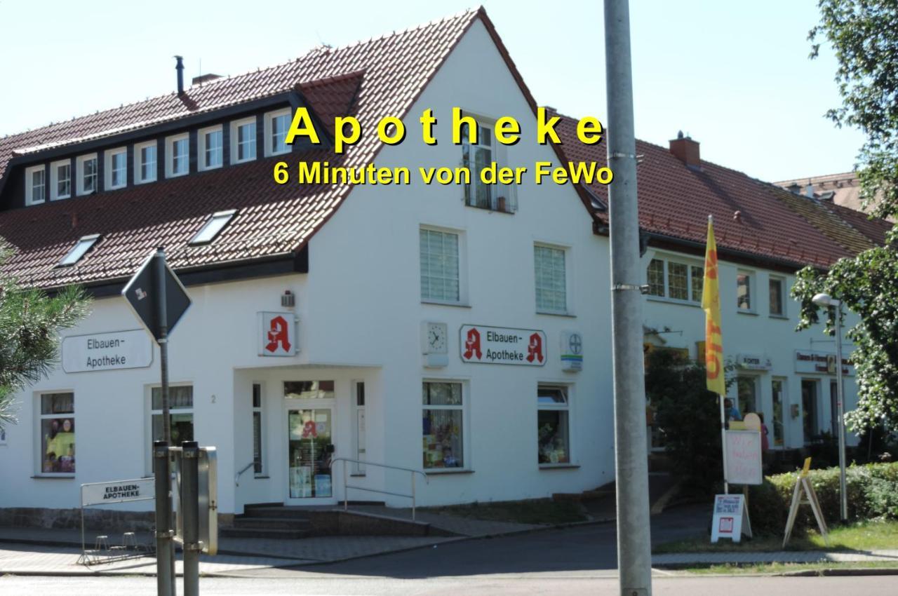 Die Ferienwohnung - Wittenberg An Den Elbwiesen Buitenkant foto